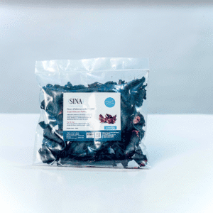 Fleurs d’hibiscus séchées rouges